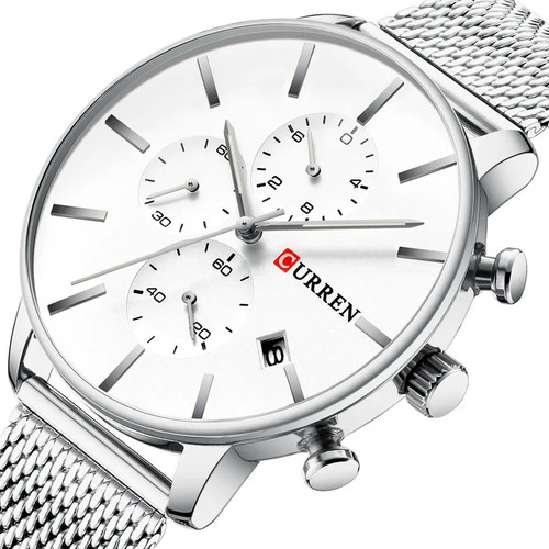 خرید ساعت مچی مردانه کارن 8339 نقره ای (کورن 8339 CURREN)
