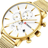 خرید ساعت مچی مردانه کارن 8339 طلایی (کورن 8339 CURREN)