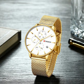 فروش ساعت مچی مردانه کارن 8339 طلایی (کورن 8339 CURREN)