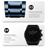 ساعت مچی مردانه کارن 8352 آبی-رزگلد (کورن 8352 CURREN)