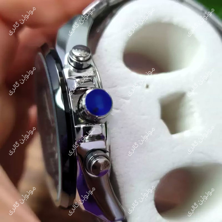ساعت مچی مردانه کارن 8399 نقره ای-نقره ای CURREN سه موتور فعال