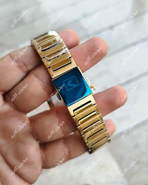 ساعت مچی مردانه کارن 8459 طلایی-سفید CURREN سه موتور فعال