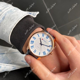 ساعت مچی مردانه کارن 8422 آبی-رزگلد CURREN