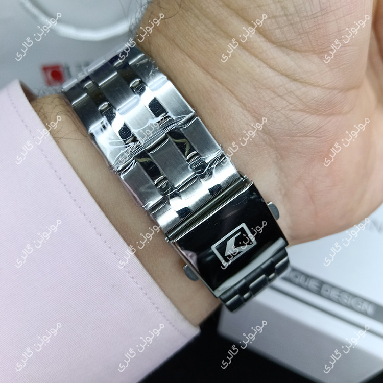 ساعت مچی مردانه کارن 8422 نقره ای-مشکی CURREN