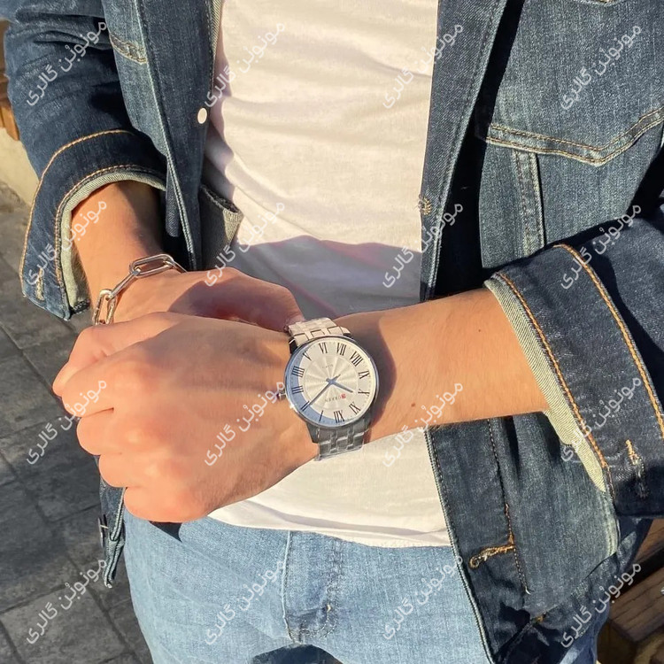ساعت مچی مردانه کارن 8422 نقره ای-سفید CURREN